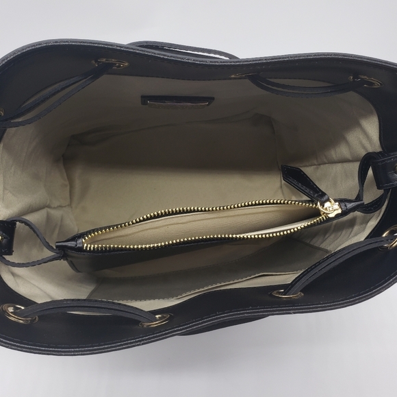 1387- VALENTINO By Mario Valentino Karl Monogram Stripes NWT - Picture 13 of 14